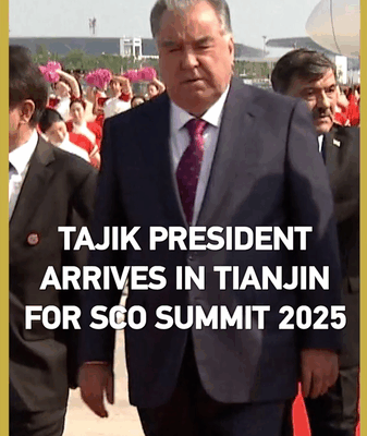Tajik President Touches Down in Tianjin for SCO 2025 Summit Tajik_President_Touches_Down_in_Tianjin_for_SCO_2025_Summit video poster