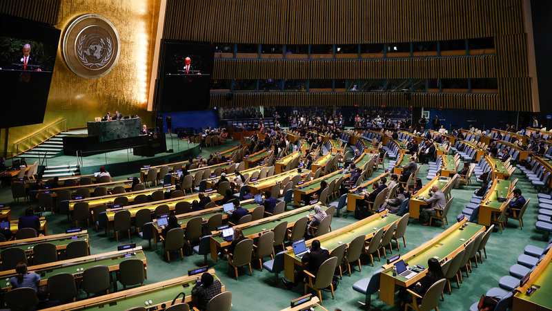 UNGA Walkouts Erupt During Netanyahu’s Speech UNGA_Walkouts_Erupt_During_Netanyahu_s_Speech