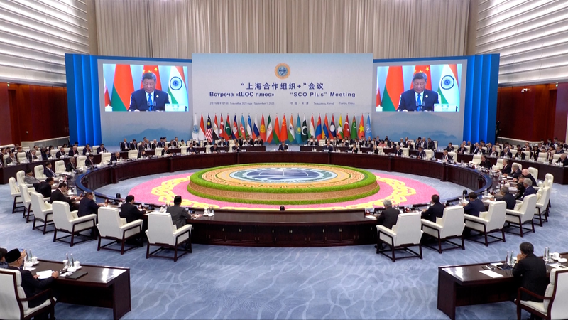 Xi Jinping Addresses SCO Plus Meeting in Tianjin Xi_Jinping_Addresses_SCO_Plus_Meeting_in_Tianjin video poster
