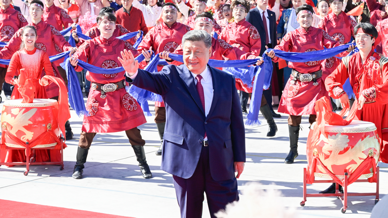 Xi Jinping Departs Xinjiang After 70th Anniversary Celebrations Xi_Jinping_Departs_Xinjiang_After_70th_Anniversary_Celebrations video poster