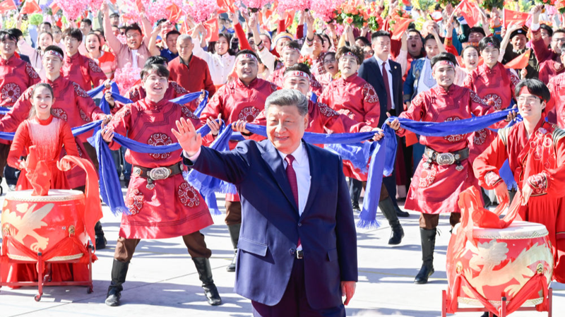 Xi_Leaves_Xinjiang_After_70th_Anniversary_Celebrations