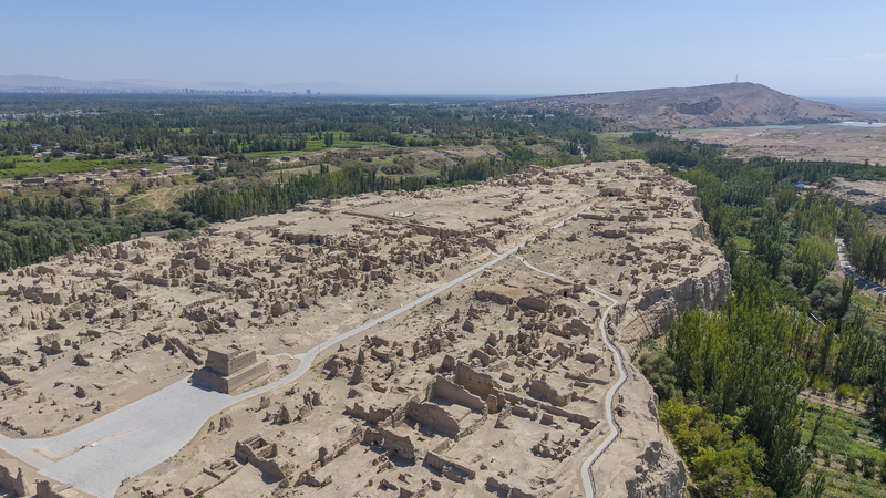 Xinjiang_Color_Palette__The_Timeless_Charm_of_Jiaohe_Ruins_Unveiled