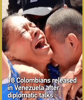 18 Colombians Freed in Venezuela After Diplomatic Talks 18_Colombians_Freed_in_Venezuela_After_Diplomatic_Talks video poster