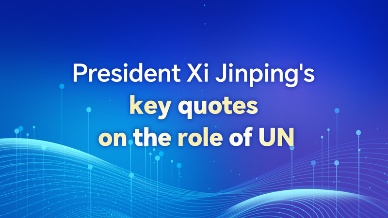 1JJ8C182B2NO33UFTX2U - News for amigos, by amigos President Xi Jinping’s Top Quotes on the UN’s 80th Anniversary