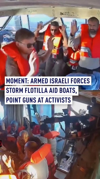 3TVF6IOTS94R2YAVRU8Q - News for amigos, by amigos Global Outcry as Israel Intercepts Gaza Aid Flotilla 🛥️ video poster
