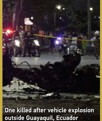 Car Bomb Explosion Outside Guayaquil Mall Kills One Car_Bomb_Explosion_Outside_Guayaquil_Mall_Kills_One video poster