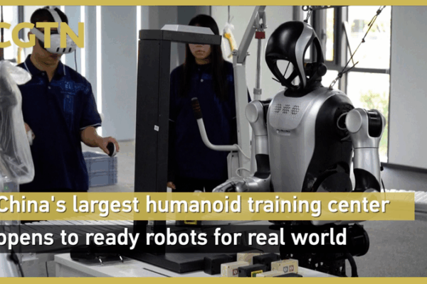 Chinese mainland Opens Largest Humanoid Robot Training Center Chinese_mainland_Opens_Largest_Humanoid_Robot_Training_Center video poster