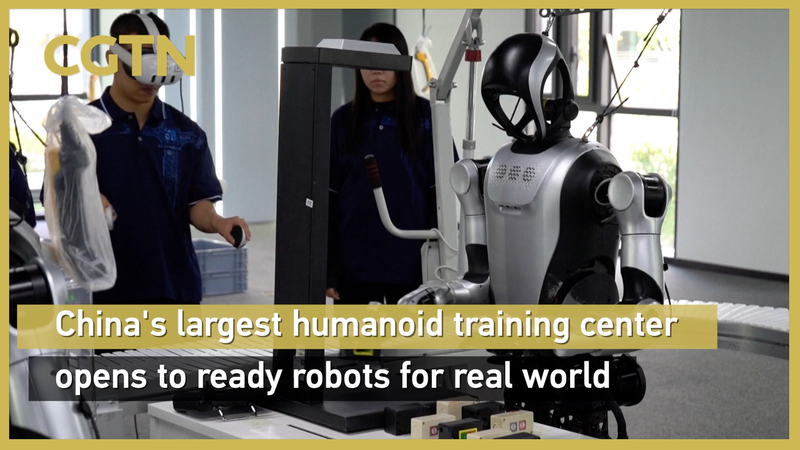 Chinese_mainland_Opens_Largest_Humanoid_Robot_Training_Center video poster