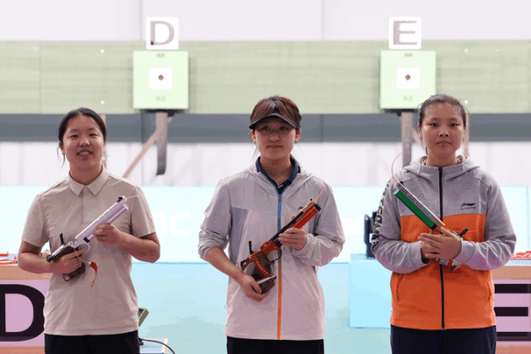 Guangxi’s Tang Xiao Shoots to Gold in 10m Air Pistol Final at National Games Guangxi’s Tang Xiao Shoots to Gold in 10m Air Pistol Final at National Games