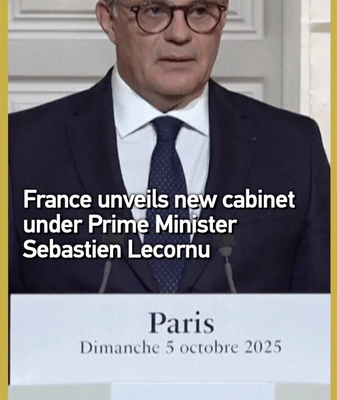 France’s Fresh Cabinet: PM Sebastien Lecornu Unveils New Team France_s_Fresh_Cabinet__PM_Sebastien_Lecornu_Unveils_New_Team video poster