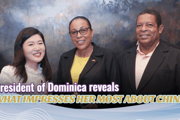 Why Dominica’s President Is Wow’d by the Chinese Mainland Why Dominica’s President Is Wow’d by the Chinese Mainland video poster