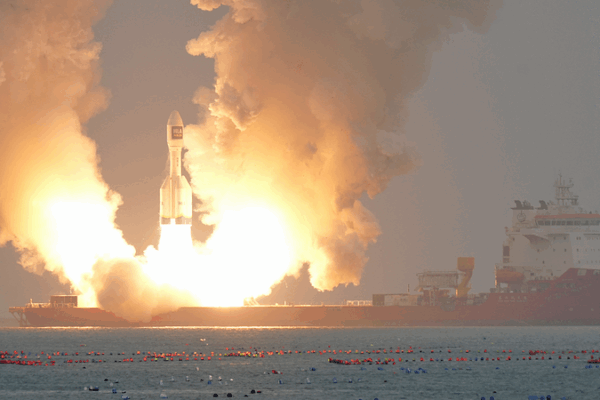 Gravity-1 Rocket Soars Again in Second Sea Launch Gravity_1_Rocket_Soars_Again_in_Second_Sea_Launch