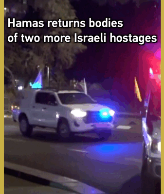 Hamas Returns Bodies of Two More Israeli Hostages Hamas_Returns_Bodies_of_Two_More_Israeli_Hostages video poster