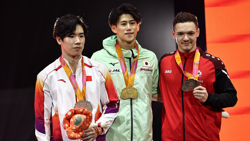 Hashimoto Wins Third Straight All-Round Gold, Zhang Claims Silver Hashimoto_Wins_Third_Straight_All_Round_Gold__Zhang_Claims_Silver