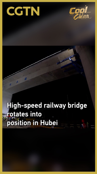 High_Speed_Railway_Bridge_Rotates_into_Place_in_Hubei_poster - News for amigos, by amigos High_Speed_Railway_Bridge_Rotates_into_Place_in_Hubei video poster