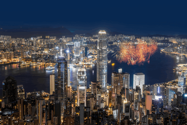 Hong_Kong_Lights_Up_National_Day_with_Epic_Drone___Fireworks_Show video poster