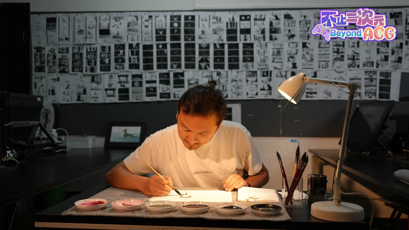 Ink-Wash Animation Breathes Life into Qiang Legend Ink_Wash_Animation_Breathes_Life_into_Qiang_Legend