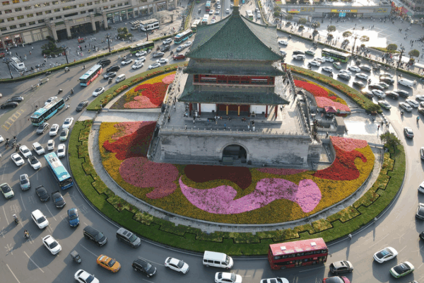 Live__Vibrant_Views_of_Xi_an_s_Iconic_Bell_Tower video poster