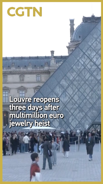 MWE5VXFW76CLQWK0O2YK - News for amigos, by amigos Louvre Reopens After €88M Jewelry Heist video poster