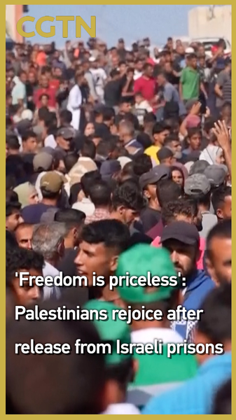 Palestinian_Prisoners_Rejoice_as_They_Return_to_Gaza video poster