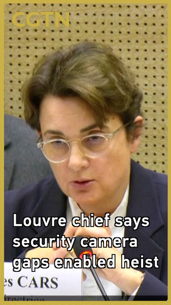 Q143W8BZPAPHQPOUAW7T - News for amigos, by amigos Louvre Chief Cites Camera Gaps in €88M Jewel Heist video poster