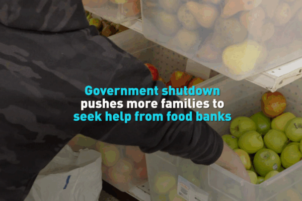 Government Shutdown Pushes Military Families to Food Banks 🥫 video poster