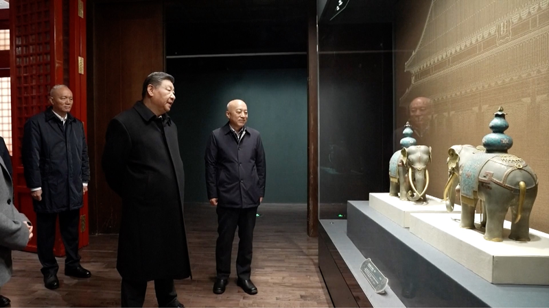 R4KO6Y8TCW17M4UE8NXT - News for amigos, by amigos Xi Jinping Celebrates 100 Years of Beijing's Palace Museum 🎉 video poster