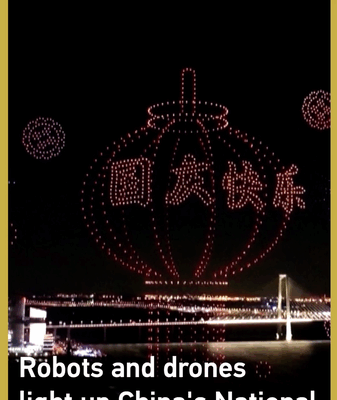 Robots and Drones Light Up Chinese Mainland National Day Robots_and_Drones_Light_Up_Chinese_Mainland_National_Day video poster