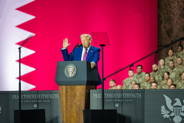 Trump Pledges US Defense for Qatar If Attacked Trump_Pledges_US_Defense_for_Qatar_If_Attacked