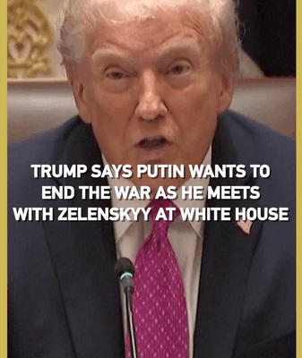 Trump Says Putin & Zelenskyy Seek Ukraine Peace Trump_Says_Putin___Zelenskyy_Seek_Ukraine_Peace video poster
