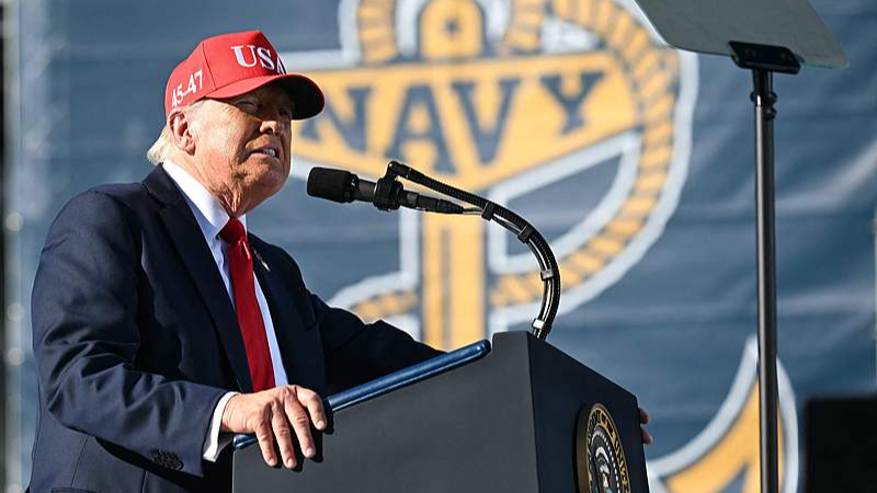 Trump Says US Strikes Another Drug Boat off Venezuela, Eyes Land Routes Trump_Says_US_Strikes_Another_Drug_Boat_off_Venezuela__Eyes_Land_Routes