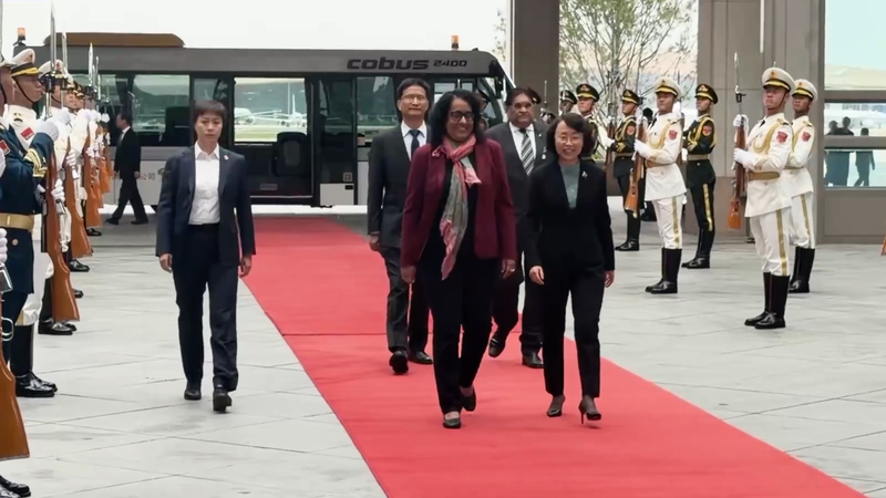 Sri Lankan PM Harini Amarasuriya Lands in Beijing for Global Women’s Meeting Sri Lankan PM Harini Amarasuriya Lands in Beijing for Global Women’s Meeting video poster