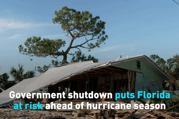 Government Shutdown Puts Florida’s Hurricane Prep at Risk Government Shutdown Puts Florida’s Hurricane Prep at Risk video poster