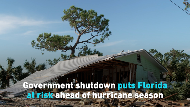 X2L5PX847GWWE8HQA5EK - News for amigos, by amigos Government Shutdown Puts Florida’s Hurricane Prep at Risk video poster