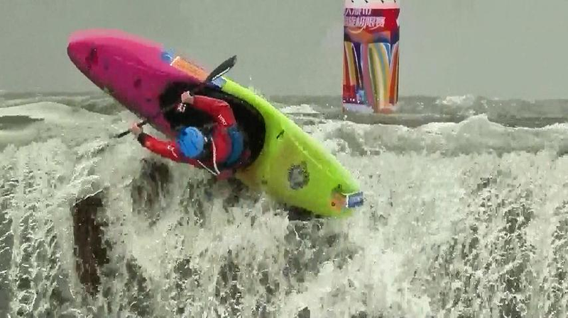 XU1HWI6VNVT36CU8XVFZ - News for amigos, by amigos Extreme Canoe Slalom Makes a Splash at Huangguoshu Waterfall 🌊🏞️ video poster