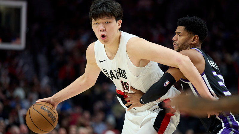 Yang Hansen Shines as Trail Blazers Edge Kings 124-123 in Preseason Thriller Yang_Hansen_Shines_as_Trail_Blazers_Edge_Kings_124_123_in_Preseason_Thriller
