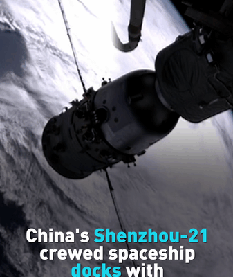 Shenzhou-21 Docks with Chinese Space Station in Epic Space Reunion 🚀 Shenzhou-21 Docks with Chinese Space Station in Epic Space Reunion 🚀 video poster