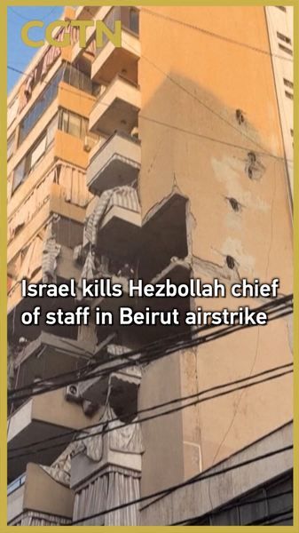 Israel kills Hezbollah’s chief of staff in Beirut airstrike video poster