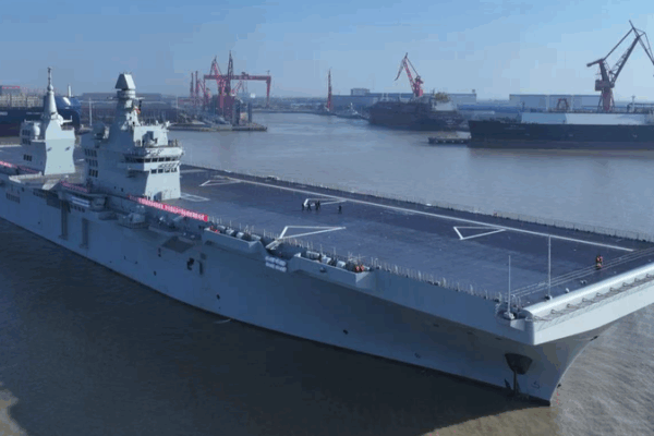 Sichuan: Chinese Mainland’s Type 076 Ship for Smart Drone Warfare