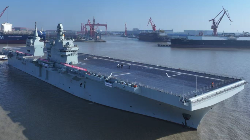 3DZIV5YM483H2O5JBEE5 - News for amigos, by amigos Sichuan: Chinese Mainland’s Type 076 Ship for Smart Drone Warfare