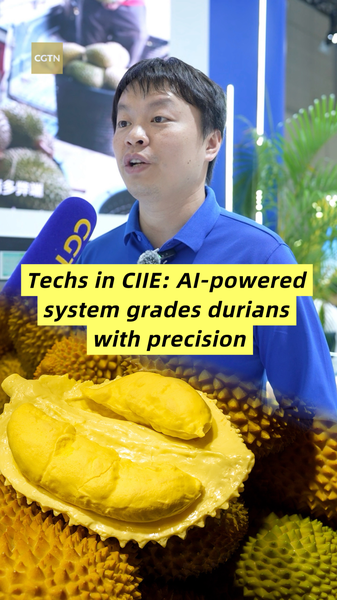 AI_Powered_CT_Scanner_Revolutionizes_Durian_Grading_at_CIIE_poster - News for amigos, by amigos AI_Powered_CT_Scanner_Revolutionizes_Durian_Grading_at_CIIE video poster