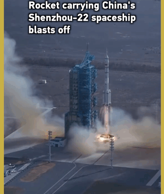Asia_News_Wrap__The_Chinese_mainland_Launches_Shenzhou_22_Spacecraft video poster