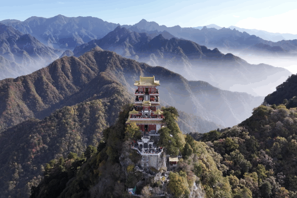 Autumn_Magic_Over_Xi_an__South_Wutai_Mountain_s_Temple_Filled_Clouds video poster