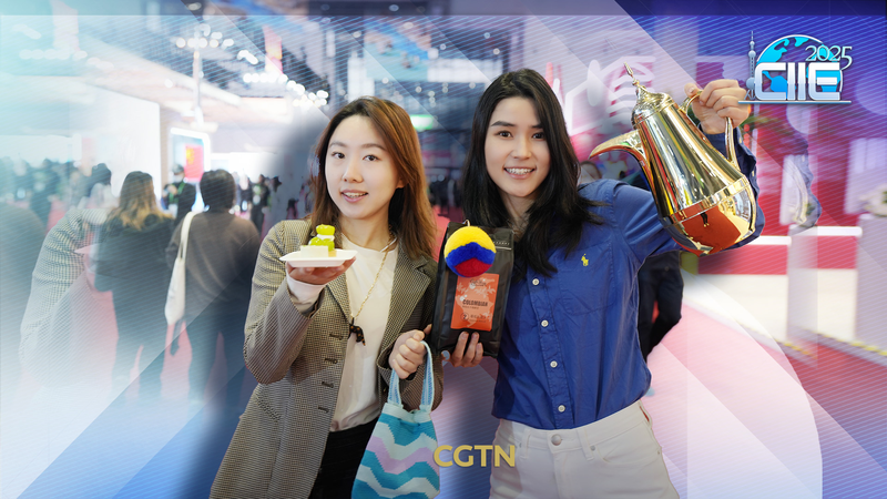 CL2YIAXBK1ZDHIAHP77C - News for amigos, by amigos Travel the World in a Day: CGTN’s Live Tour of 8th CIIE Pavilions video poster