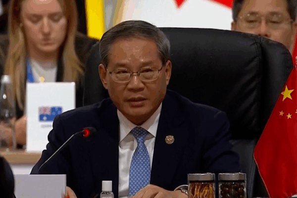 Chinese_Premier_Li_Qiang_Calls_for_Free_Trade_at_G20_Summit video poster