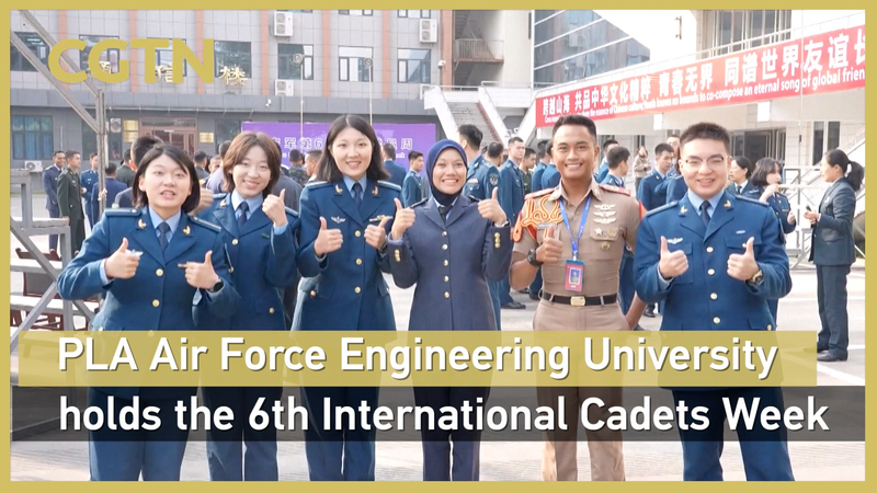 6th PLA Air Force Intl Cadets Week Takes Flight in Xi’an ✈️🌍 video poster