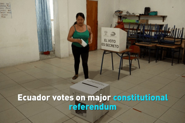 Ecuador_Votes_Today_in_Landmark_Constitutional_Referendum video poster