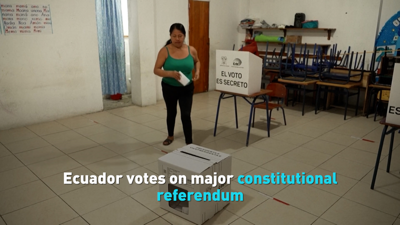 Ecuador_Votes_Today_in_Landmark_Constitutional_Referendum_poster - News for amigos, by amigos Ecuador_Votes_Today_in_Landmark_Constitutional_Referendum video poster