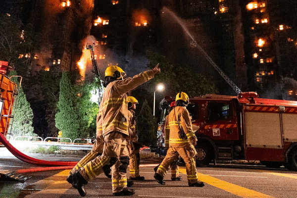 Fire at Hong Kong’s Wang Fuk Court Under Control After Fierce Blaze