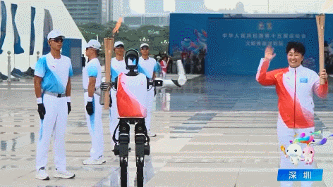 Kuavo Robot Lights Up China’s National Games Torch Relay